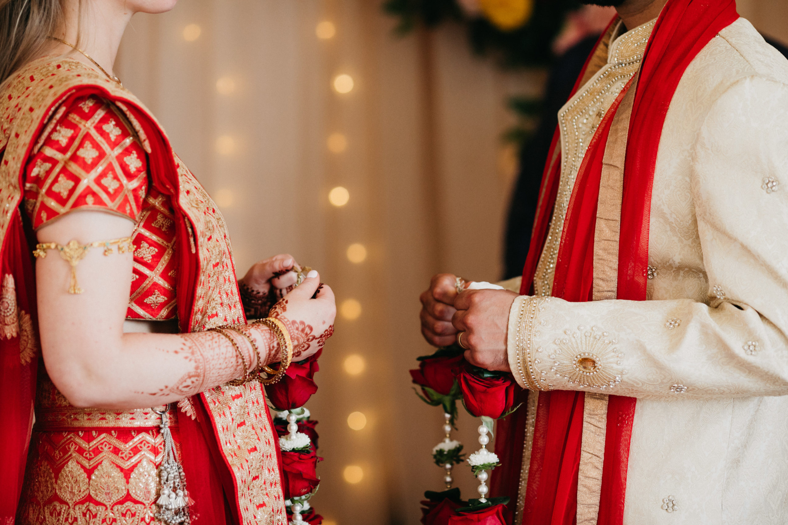 Indian Fusion Intimate Elopement Wedding